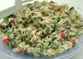 Ryż z surimi