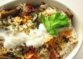 Warzywne biryani