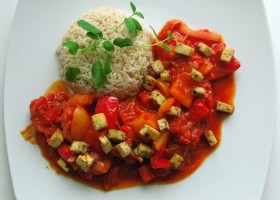 Leczo z tofu
