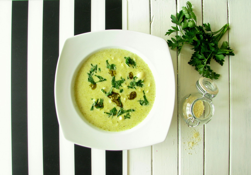 zupa ziemniaczana z pesto