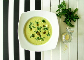 Zupa ziemniaczana z pesto