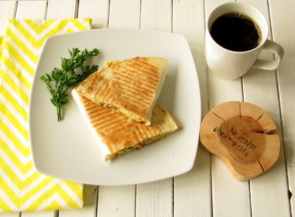 quesadilla śniadaniowa