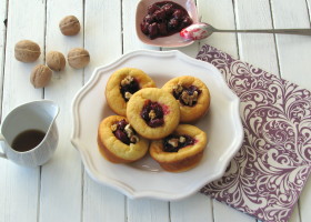 Pieczone pączki duńskie