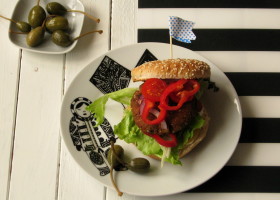 Wegańskie burgery z tofu