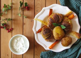 Ziemniaki Hasselback